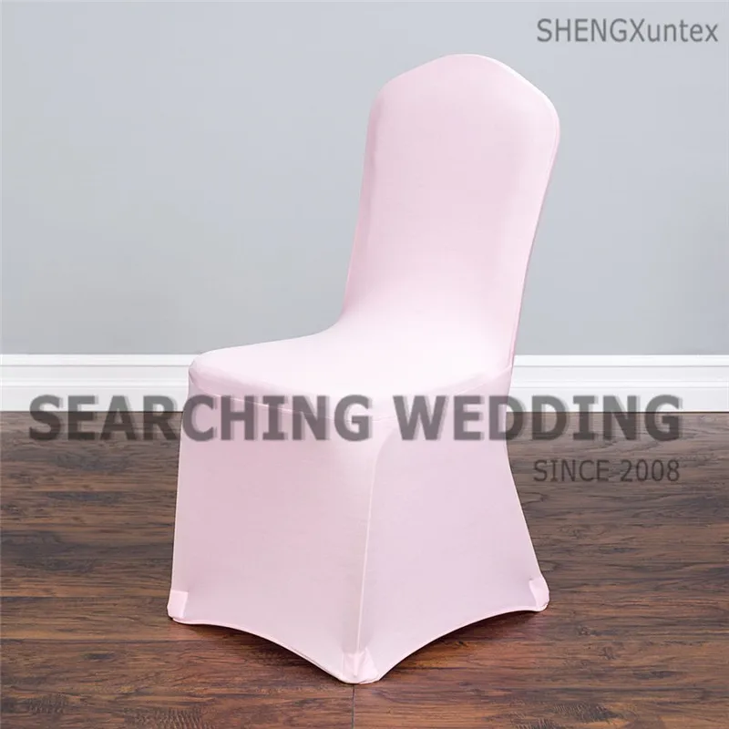Свадебные по дешевой цене чехлы для стульев \ спандекс покрывало для стула - Цвет: pink