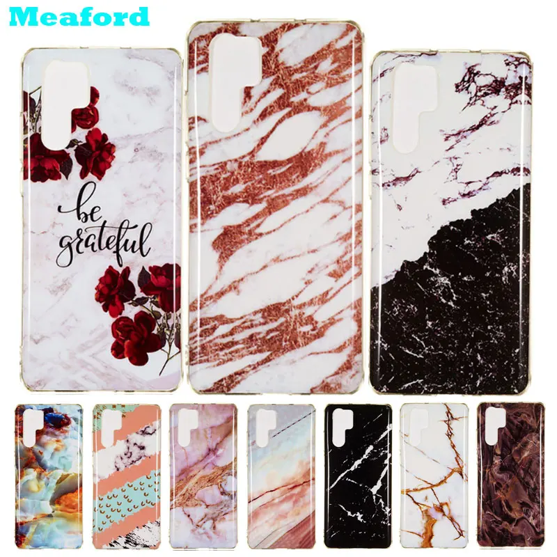 

Marble Case For Huawei P30 Pro Case Cover Soft TPU Silicone For Huawei P30 Case For Huawei P 30 Pro P30Pro P30 Cases Coque Capa