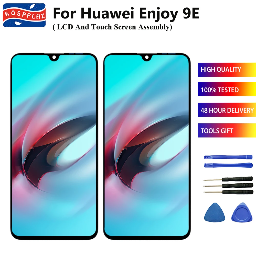 

KOSPPLHZ Original 6.09" For Huawei Enjoy 9E MRD-AL00 LCD Display + 1560x720 Touch Screen Digitizer Assembly for enjoy9e lcd