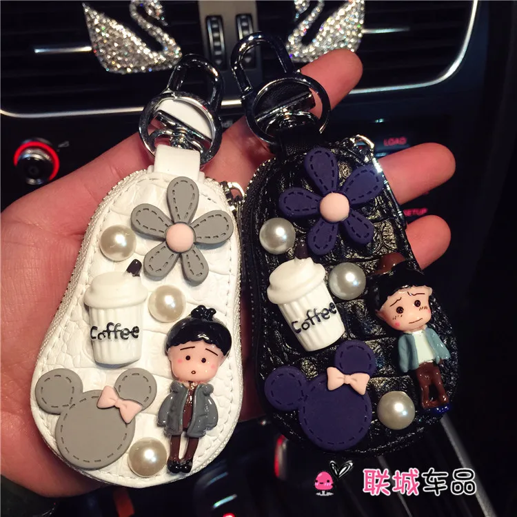 Cute Funny Cartoon Anime PU Leather Small Mini Coin Purse ...