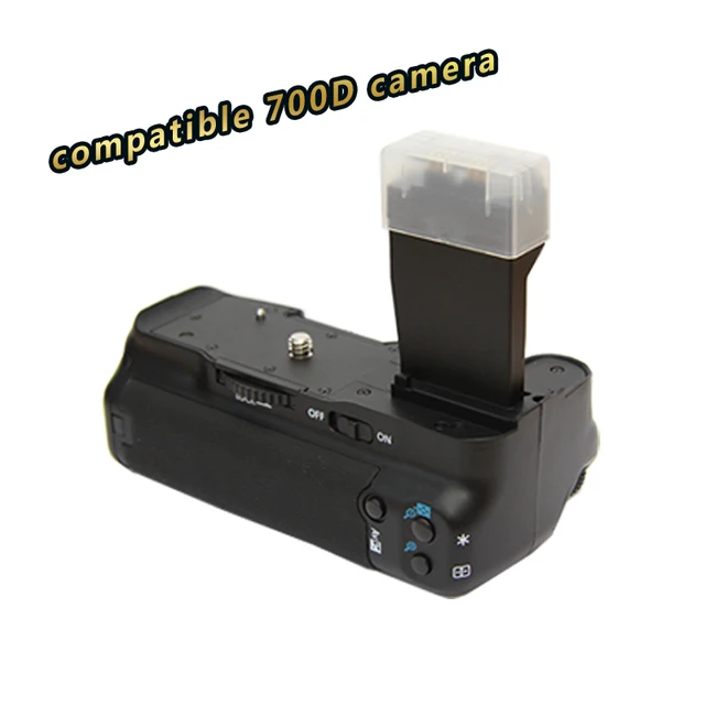 New Vertical Battery Grip Pack For Canon EOS 550D 600D 650D T4i T3i T2i
