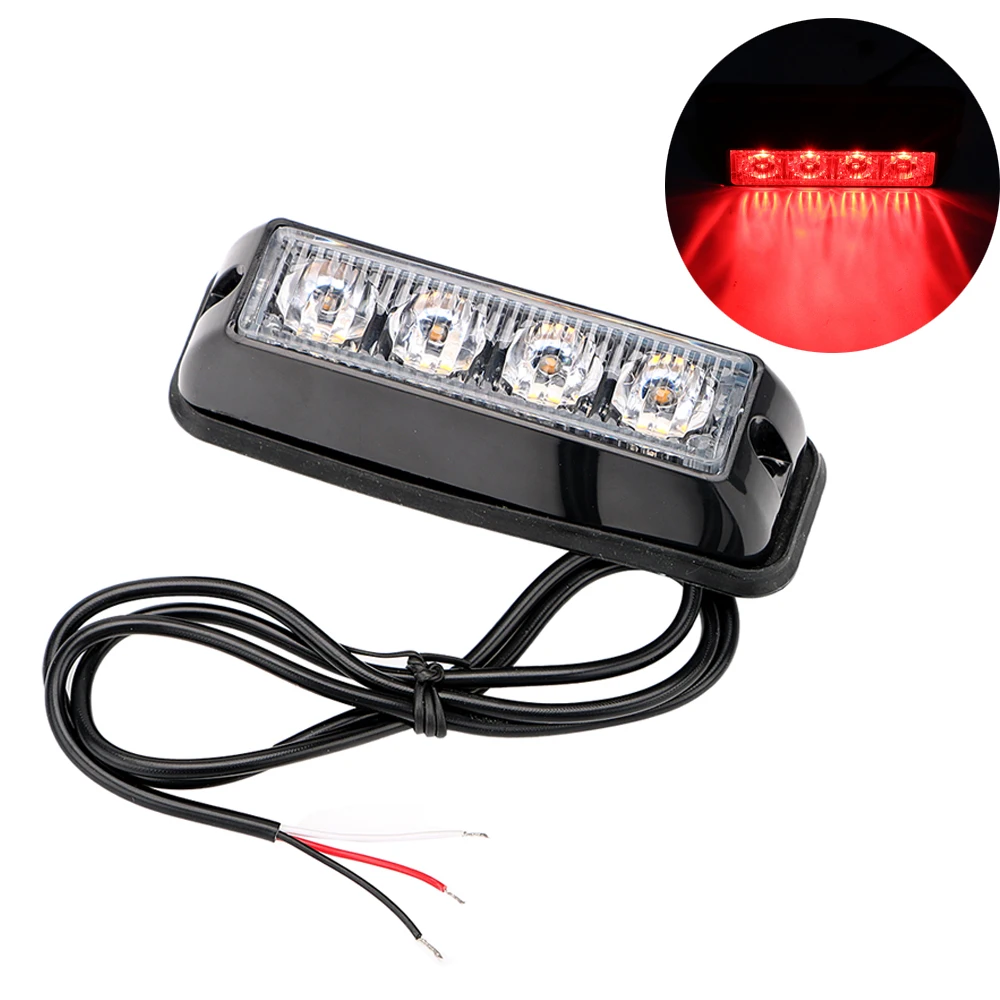 

Car-styling Car Signal Lamp Flash Light Flashlight Multi-function Car Accessories LED Strobe Light External Lights Universal
