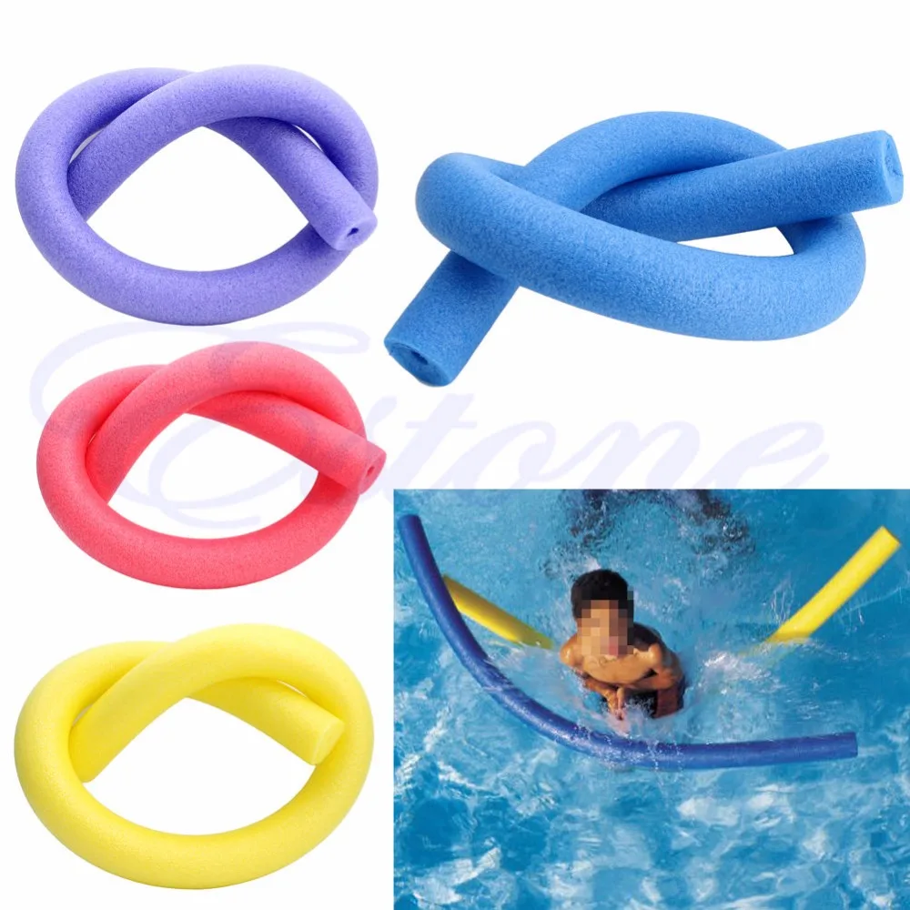 Rehabilitation Learn Swimming Pool Noodle Water Float Aid Woggle Swim Flexible 6.5*150cmin Pool