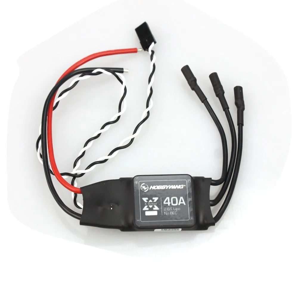 XRotor 2-6 S Lipo 40A/20A/10A бесщеточный ESC не BEC с высокой скоростью регенерации изображения для мульти-осевой самолет вертолеты F17544/7