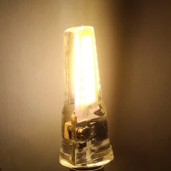 

G4 LED Lamp COB 2508 Mini LED Bulb AC/DC12V 9W Chandelier Light Silicone Bulbs Spotlight Replacement Halogen Bulb