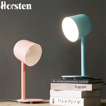 

Modern Minimalist Art Desk Table Lamp Nordic Simple Multicolor Living Room Bedside Decorative Table Lamps Study Table Light E27