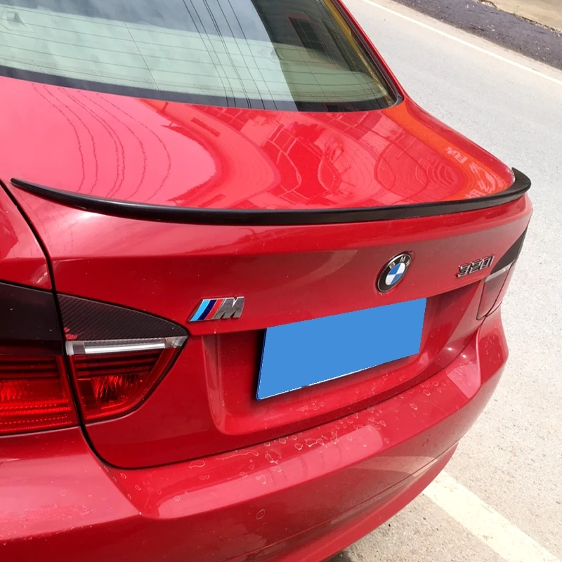 Для 2005 2012 BMW E90 320i 318i 325i 330i спойлер высокого качества ABS Материал заднее крыло