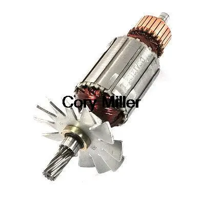 

AC220V 11-Teeth Drive Shaft Polishing Machine Part Motor Rotor for Makita 9218SB