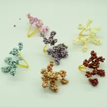 10 шт. DIY помпон Искусственные цветы из пены для дома Свадьба Рождественский венок украшения аксессуары Искусственные фрукты рукоделие подарки