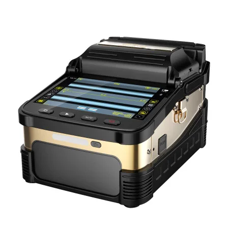 

Free Shipping Signalfire AI-8C SM&MM Automatic FTTH Fiber Optic Welding Splicing Machine Optical Fiber Fusion Splicer Six Motors