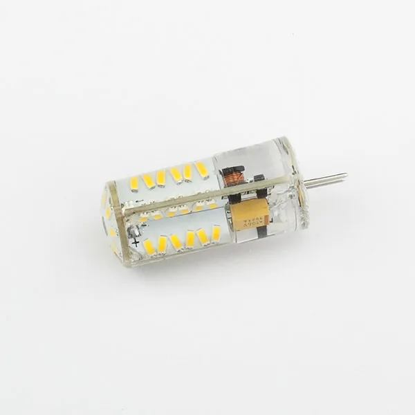 57 светодиодов 3014 SMD G4 Светодиодная лампа 4 Вт 12В постоянного тока/12В переменного