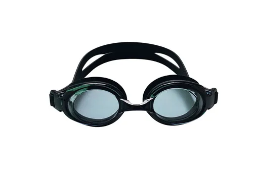 Профессиональные 3 в 1 плавательные очки, противотуманные очки для бассейна, унисекс, регулируемые очки, водонепроницаемые противотуманные очки - Цвет: Черный