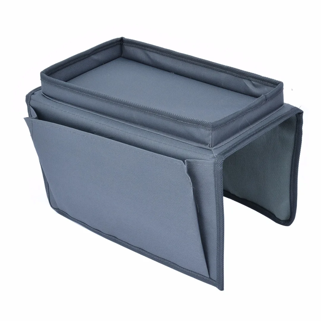 Practical 4 Pockets Sofa Arm Storage Bag Chair Couch Mobile Phones Magazine Storage Bags Tray Home Holder Organizer Mayitr Hot