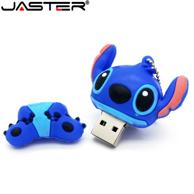 Jaster lovely мультфильм Лило и Стежка USB флеш накопители 64 ГБ 32 16 8 4 накопитель флешки в