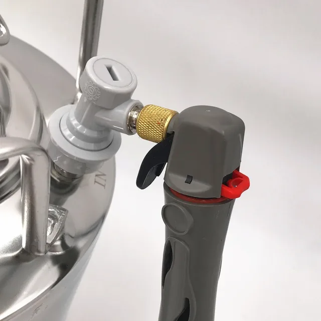 6L Rozsdamentes Acél 304 Sör Hordó És Abeer Csap Csaptelep Co2 Töltőkészlet Otthoni Sörfőző Bárhoz - Image 4