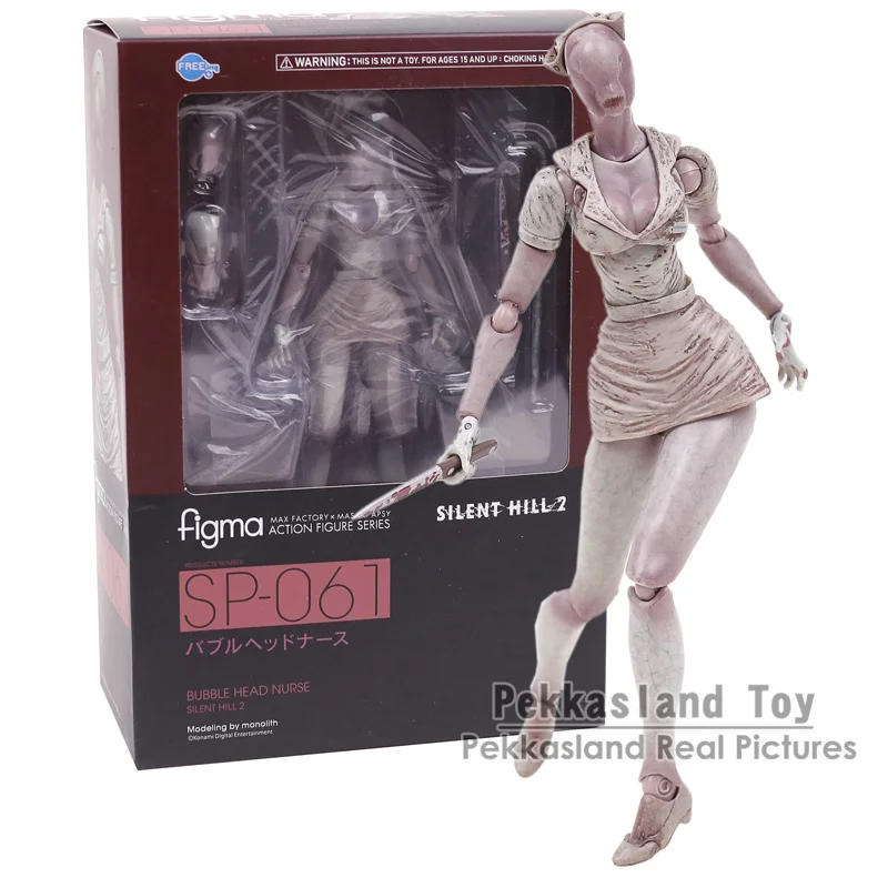 

Silent Hill 2 Bubble Head Nurse Figma SP-061 SP061 PVC Action Figure Collectible Model Toy 14cm