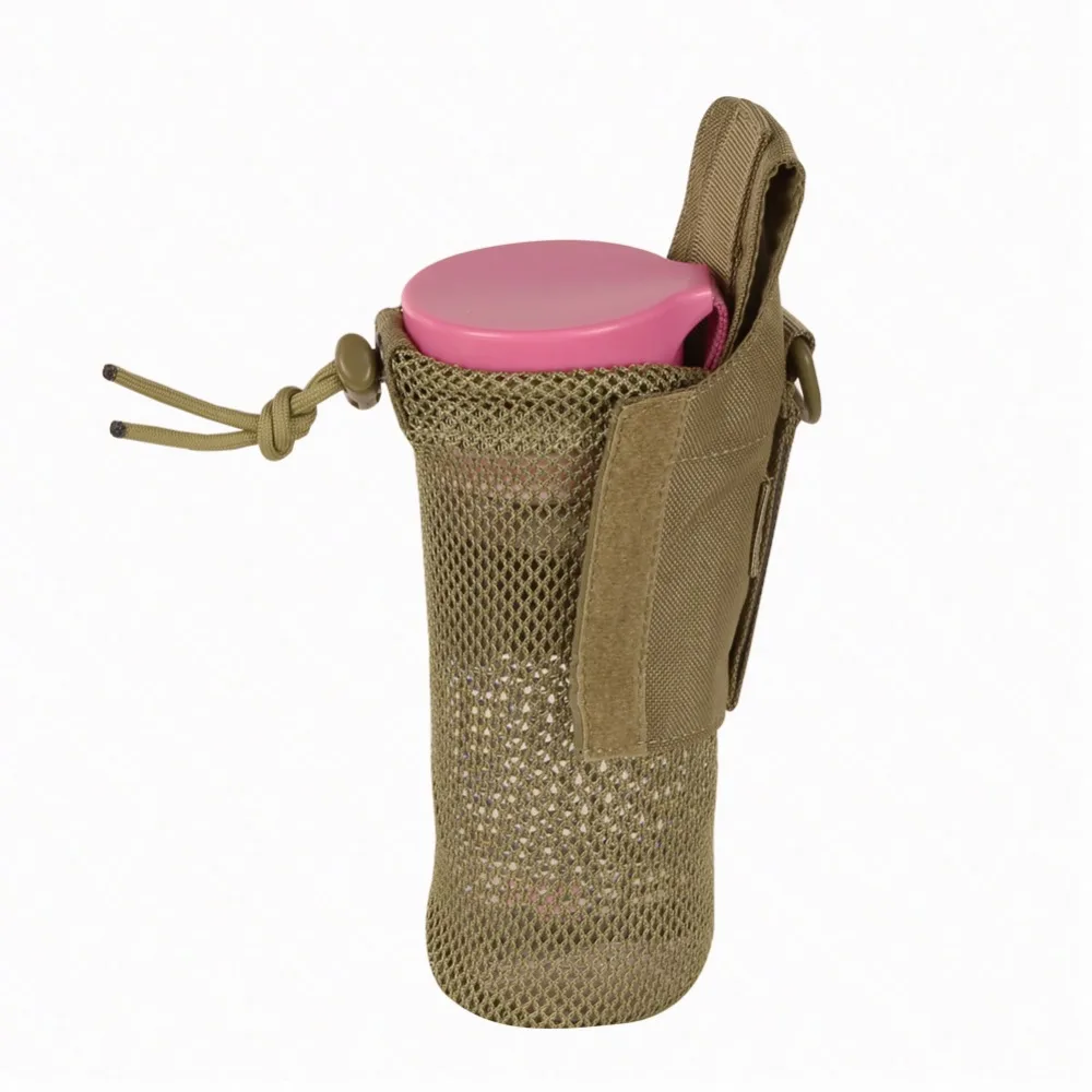 Bolsa de Garrafa de Água Tático Molle Cantina Militar Tampa Coldre Escondido Chaleira Dobrável Bolsa 5 Cheap Bolsas de água