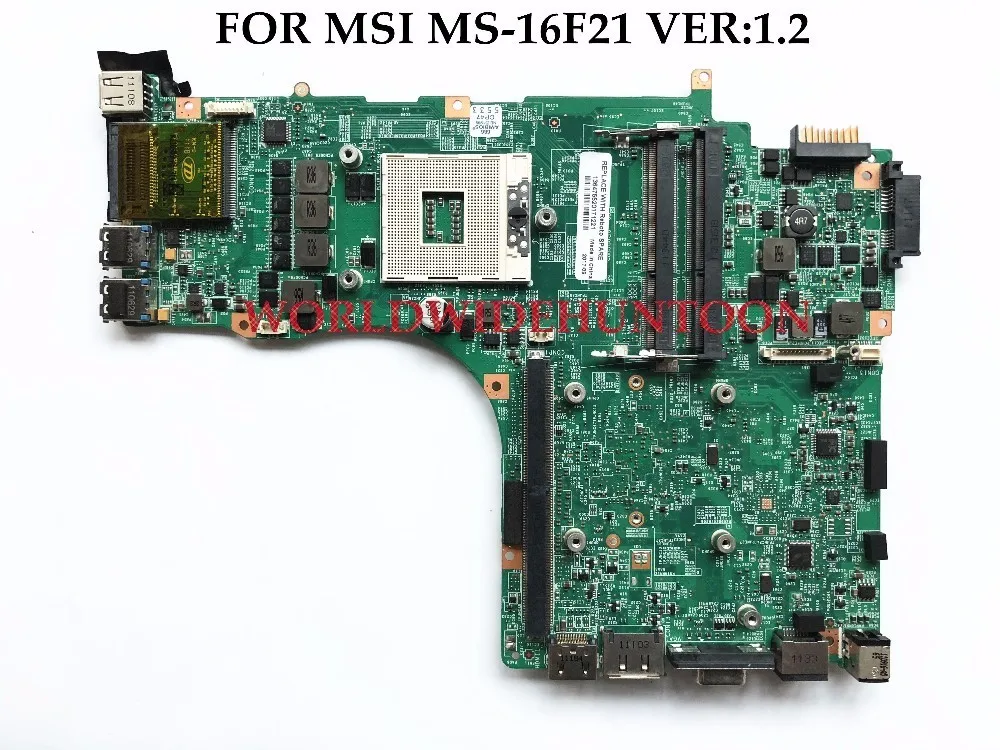 Материнская плата для ноутбука MSI GT683DXR модель PGA989 DDR 1 2 высокого качества