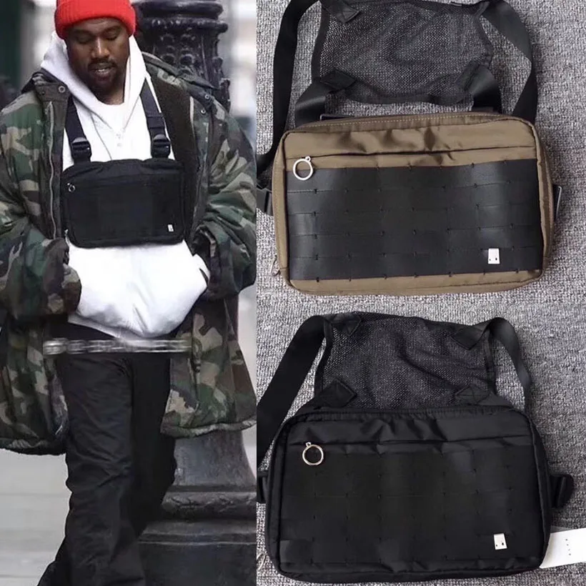 

ALYX Backpacks Kanye West Bag Unisex Fashion Men Women Small Back Pack Resin Mesh Soft Handle Softback ALYX Backpack