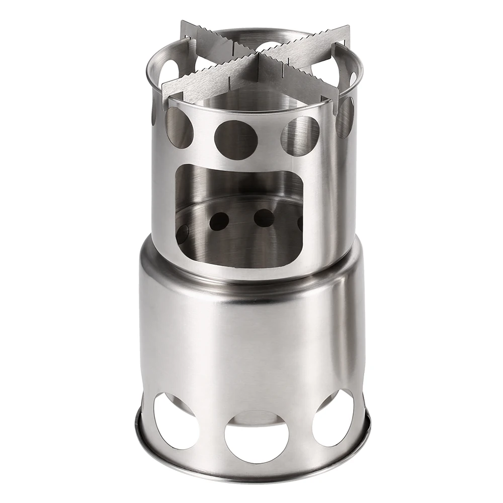 HEMOTON Batterie De Cuisine Portable En Acier Inoxydable Avec