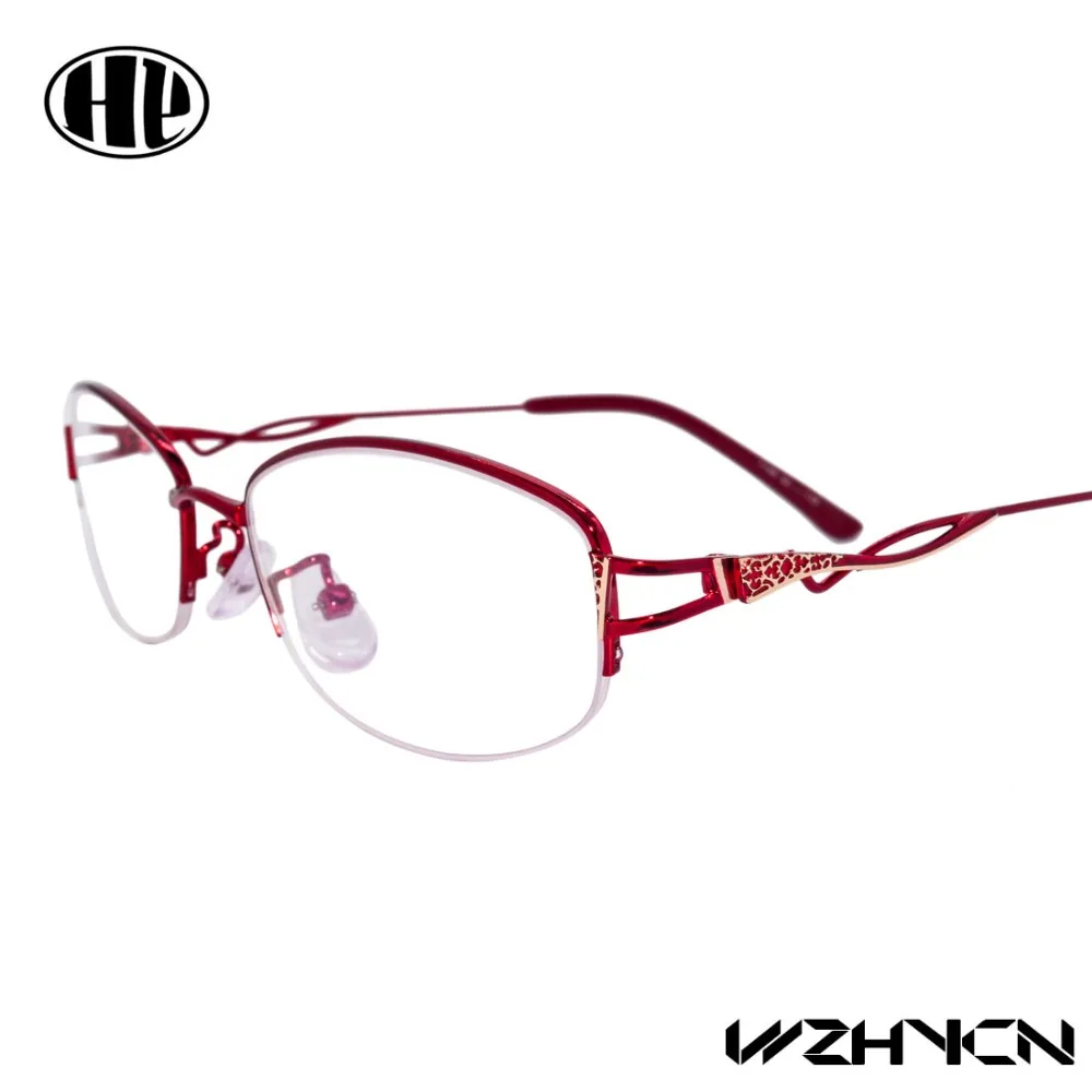 

2017 Retro Luxury Women Glasses Frame Clear Lens Oculos Alloy Lady Eye Glasses Floral Optical Frames Vintage Female Eyewear