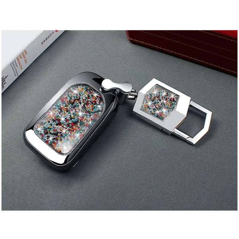 

Smart key car key case cover For Honda Accord CRV CRZ XRV URV Odyssey Civic City crosstour CRIDER VEZEL Auto metal Key Rings