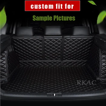 

Leather Car trunk mat cargo carpet for Peugeot 508 206 307 308 408 3008 4008 5008