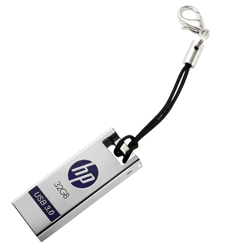 HP Flash Disk 32gb usb 3.0 64gb 16gb 128gb Pendrive custom DIY DJ Music Cute mini Cle usb Stick Metal USB Flash Drive Dropship