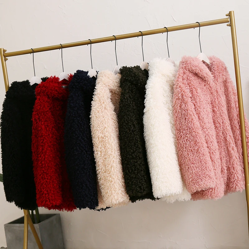 Oversized Hooded Fake Fur Jacket Women Fluffy Shaggy Zipper Faux Fur Coat Women Winter 2018 Thicken Warm Jackets Furry Overcoat Oversized Hooded Fake Fur Jacket Women Fluffy Shaggy Zipper Faux Fur Coat Women Winter 2018 Thicken Warm Jackets Furry Overcoat