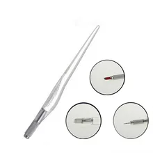 Ручная Татуировка ручка PCD микроблейдинг бровей пистолет для 3D Перманентный макияж с иглами лезвия инструмент Tebori