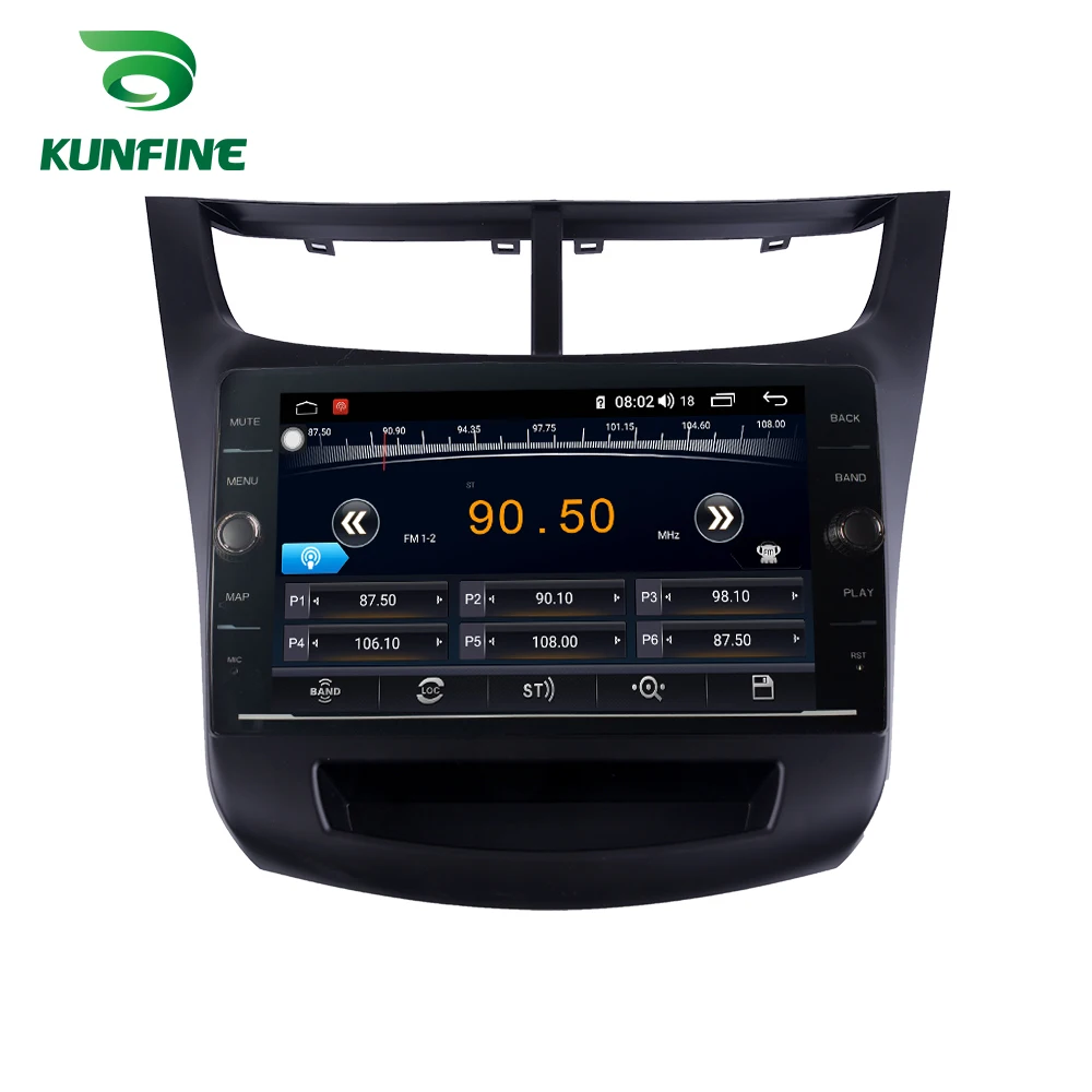 Top Octa Core 4GB RAM 64GB ROM Android 8.1 Car DVD GPS Player Deckless Car Stereo For Chevrolet SAIL 2015 Radio Headunit Device 2