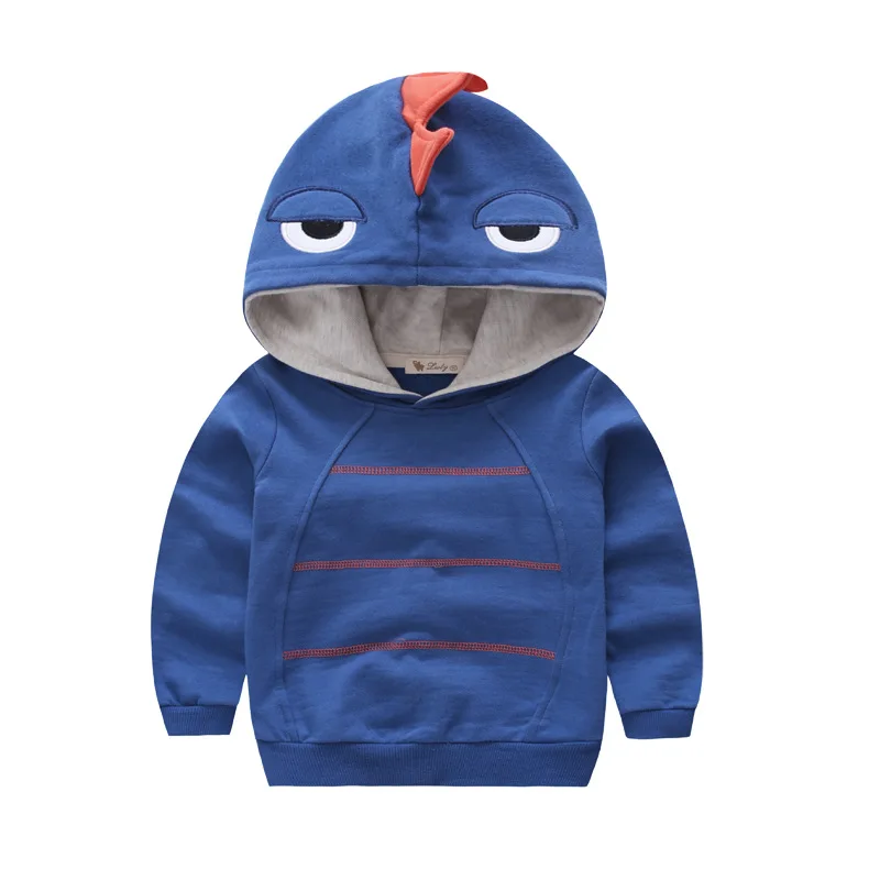

2017 spring children hoodies Boy girl cotton fashion sweatshirt cartoon monster dinosaurs baby kid clothes pullovers