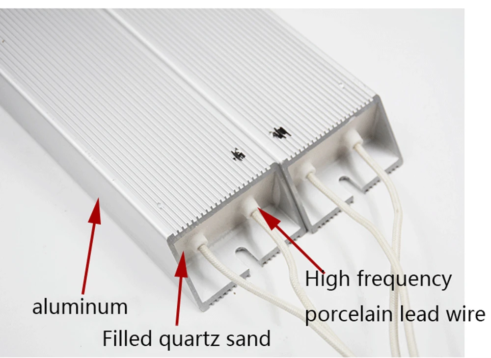 Резистор с алюминиевым корпусом, трапециевидный резистор, для тормоза, инвертора, электричества лифта, 300 Вт 400 Вт 500 Вт