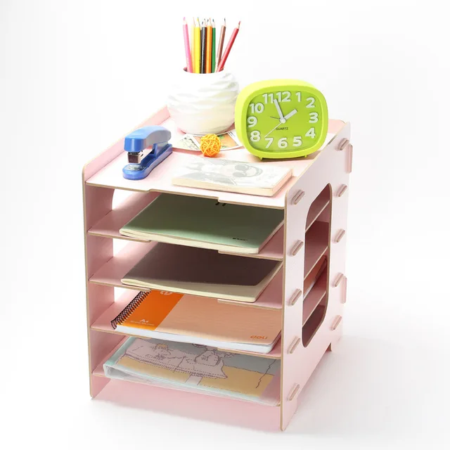 Aliexpress.com : Buy 5 Layer DIY Wood Office Desk