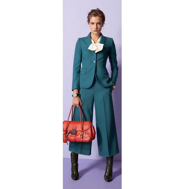 Turquoise Business Dress