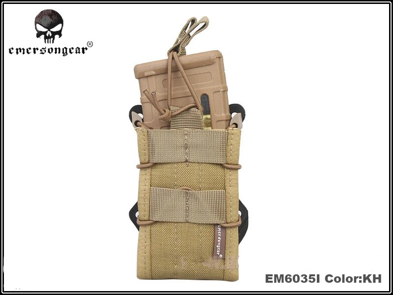 EMERSON Двухместный Модульная винтовка подсумок Airsoft Охота Утилита Молл м G EM6035