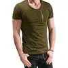 Ripped Men's T Shirt Slim Fit Muscle O-Neck Top Tee New Fashion Summer Hole Casual Short Sleeve T-Shirt Men Clothes MY069 ► Photo 3/6