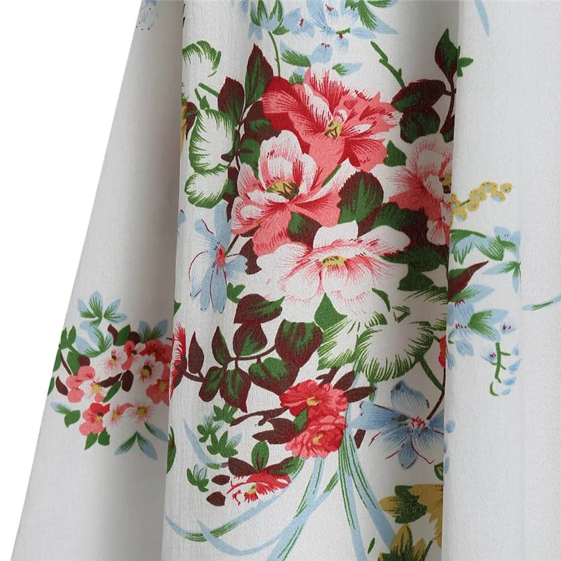 New Fashion Women Floral Printed V-Neck Sleeveless Casual Dress 2019 Summer Casual Elegant Lady Camisole Mini #E10 (11)