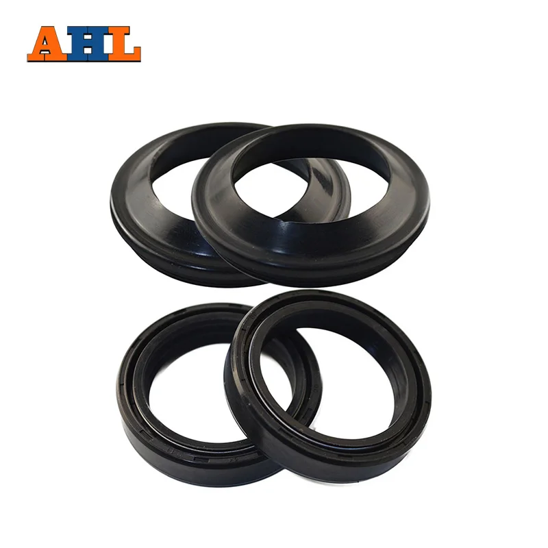 AHL 41x53x8 41 53 Motorcycle Front Fork Damper Oil Seal and Dust seal 41 53 8