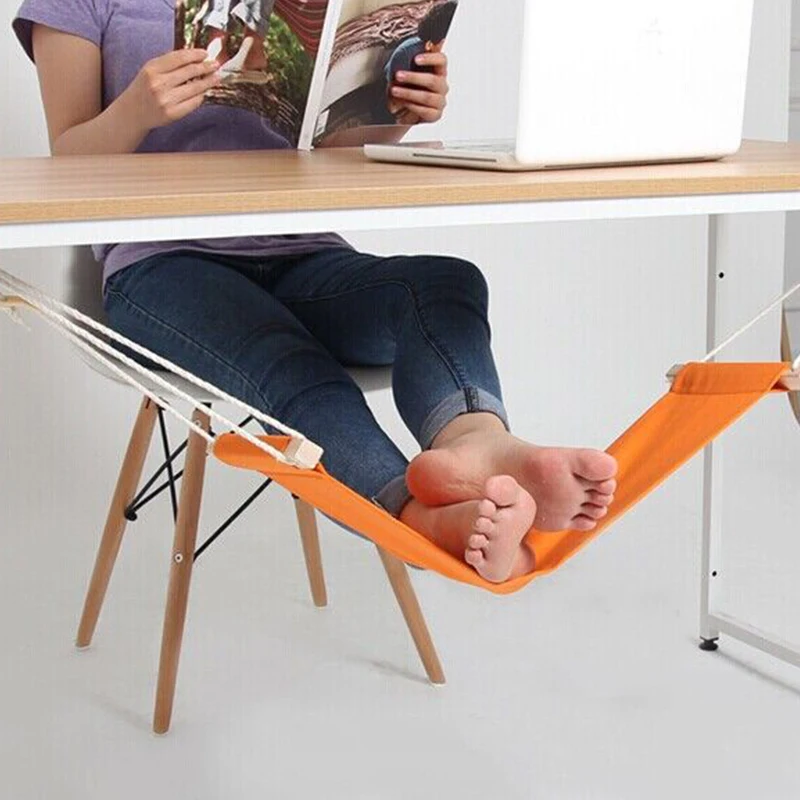 

Adjustable The Welfare of Office Leisure Home Foot Rest Stand Desk Feet Hammock for Surfing the Internet Hobbies Intdoor Rest