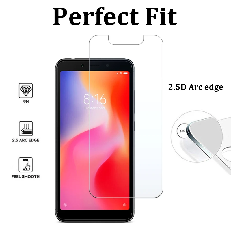 Защитное стекло для Xiaomi redmi 6a стекло ksiomi 6 a защита экрана xiaomei redmi a6 закаленное армированное xiomi redme дисплей