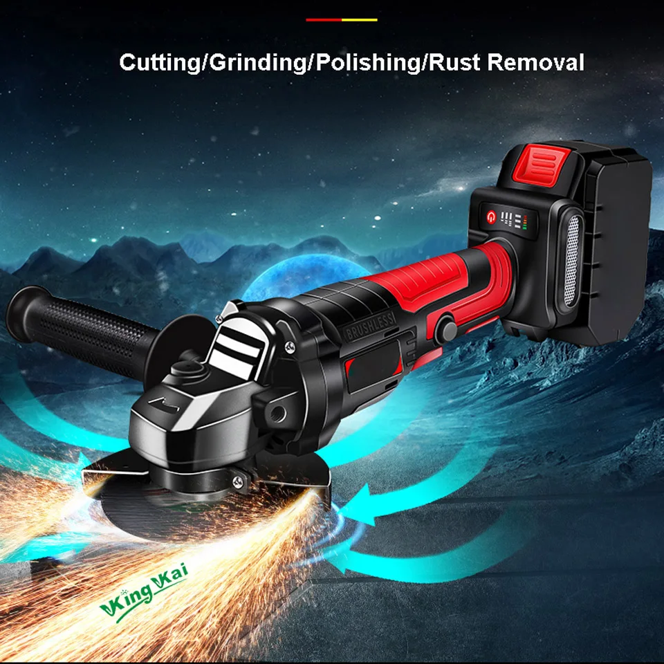 Brushless Cordless Battery Sand Polish Cut Angle Grinder-01 (1)