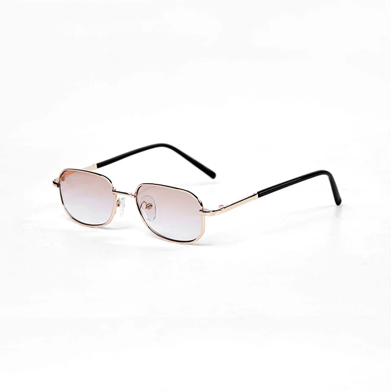 Zilead сверхлегкие мужские солнцезащитные очки для чтения, мужские бизнес HD очки для вождения, очки для дальнозоркости, диоптрии+ 3,5 унисекс - Цвет оправы: gold