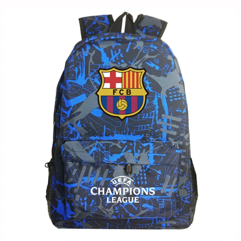 Logotipo de campeones bolsa Mochila de los hombres, los niños de viaje de Barcelona de los adolescentes de la escuela los niños, regalo de Mochila Bolsas Escolar Logotipo de campeones bolsa Mochila de los hombres, los niños de viaje de Barcelona de los adolescentes de la escuela los niños, regalo de Mochila Bolsas Escolar