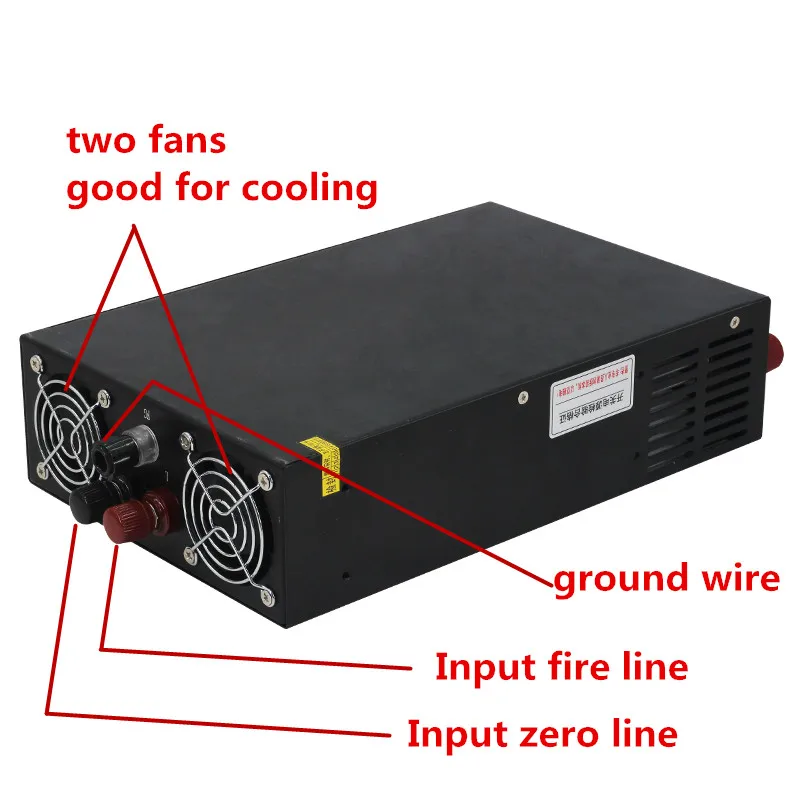 3000 Вт импульсный источник питания 0-12 В регулируемый выход 15 в 24 в 36 в 48 в 60 в 80 в 100 в 110 В AC в DC СВЕТОДИОДНЫЙ демонстрационный источник питания