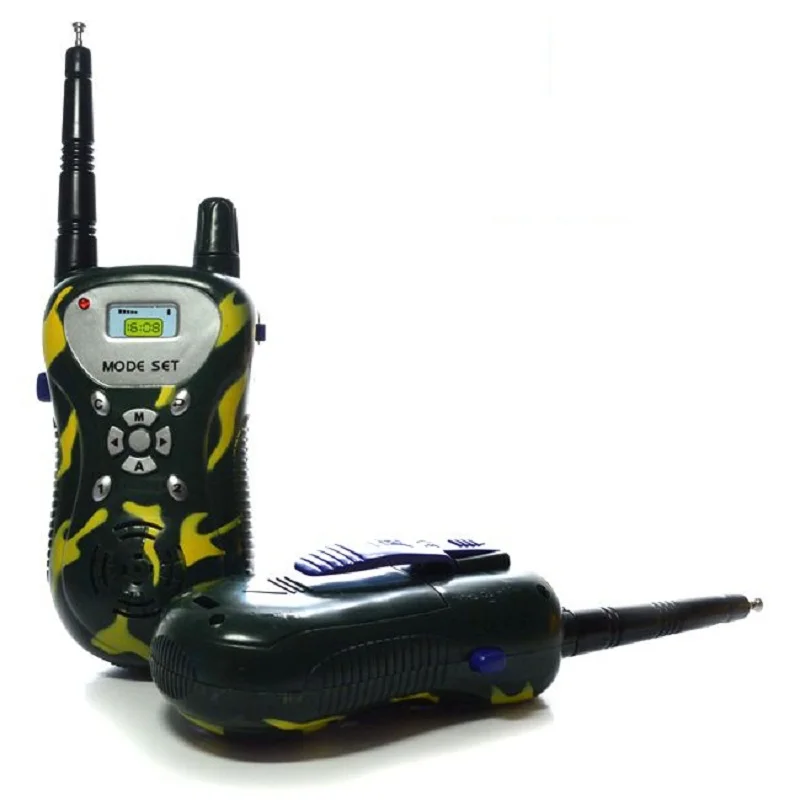 

Electronic walkie talkie 2pcs portable radios spyware toys for boys toys for children Mini Handheld Gadget Portable
