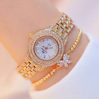 

Luxury Fashion Casual Diamonds Women Watches Vogue Ladies Wristwatch Girls Bracelet Watch Hour Quartz Movement