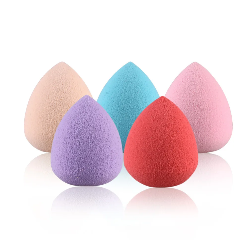 

ELECOOL 4pcs Face Makeup Puff Makeup Sponge Blending Foundation Powder Puff Waterdrop Facial Makeup Sponge Cosmetic Puff