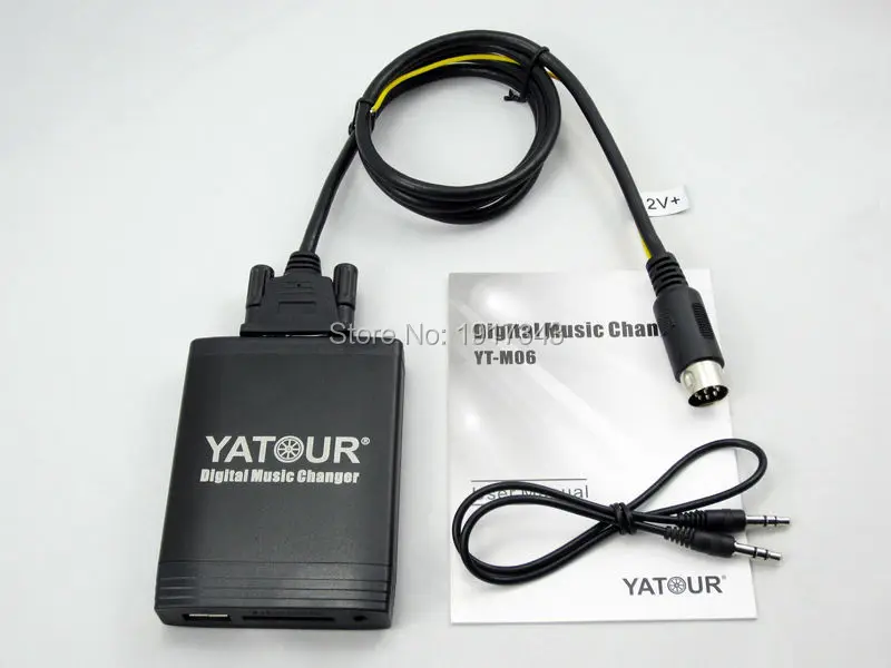 YATOUR автомобильный адаптер AUX MP3 SD USB Музыка CD CHANGER HU разъем для VOLVO C70 S40 S60 S80 V40 V70 XC70 HU-XXX серии радио