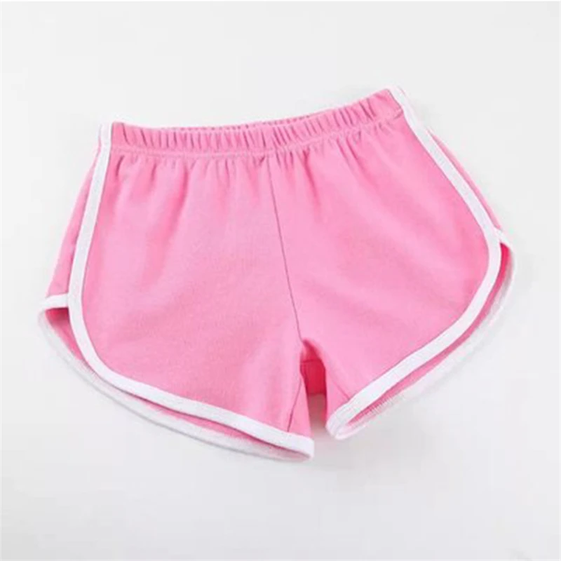 Новые пижамные штаны для женщин, свободные летние штаны для сна, байкерские шорты, эластичные шорты с высокой талией, женские хлопковые шорты для дома - Цвет: Розовый
